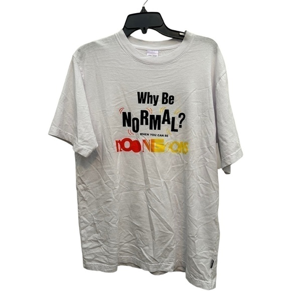 𝅺noon Goons "why be normal" tshirt - Picture 1 of 9